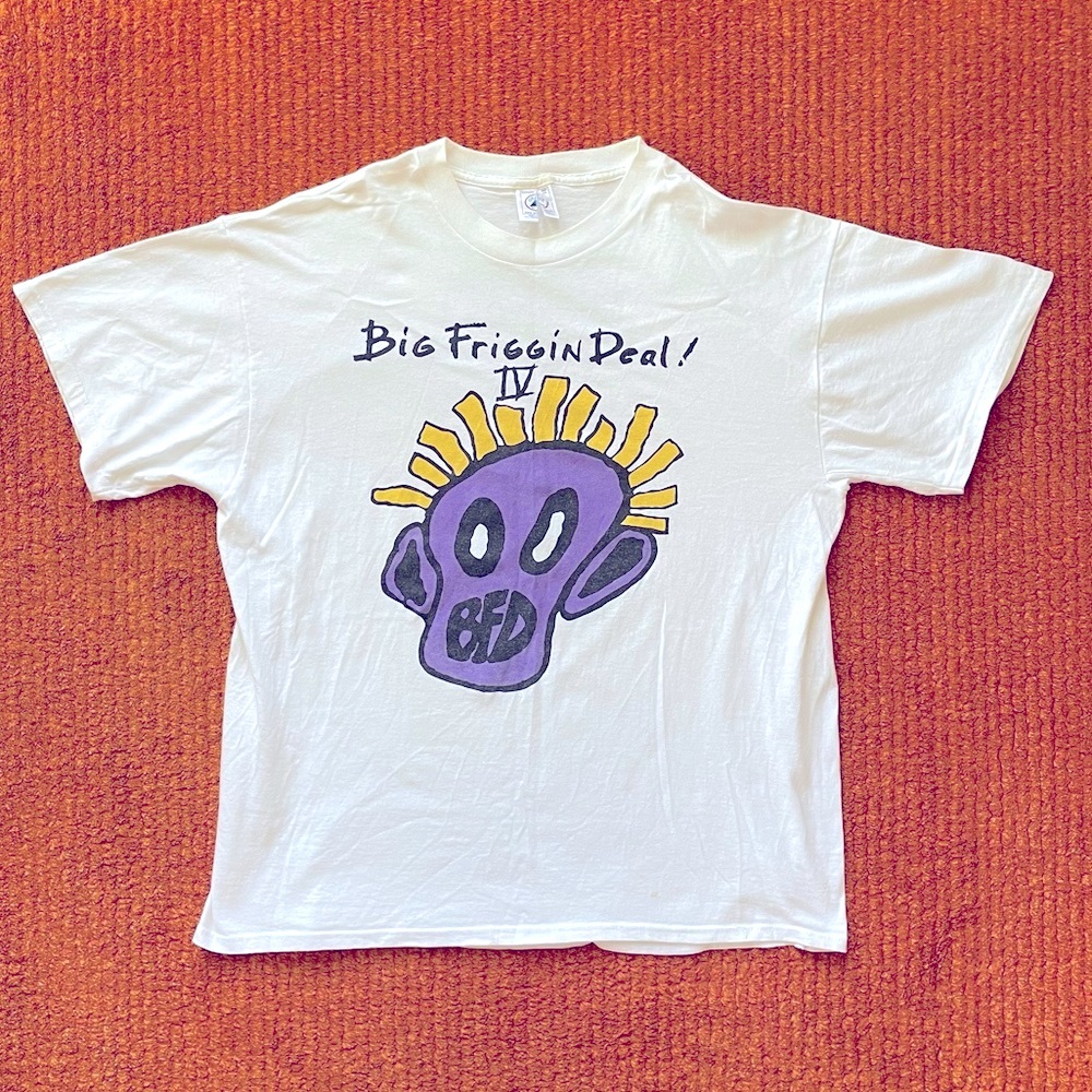 Live 105 concert tee XL white